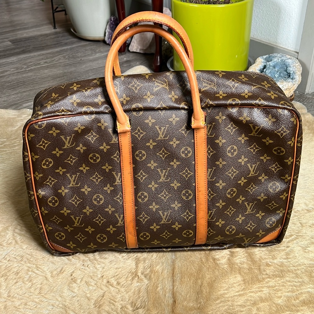 Vintage Louis Vuitton Sirius 45 Monogram Suitcase Travel Business Bag